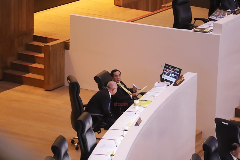 General Prayut Chan-o-cha, Prime Minister during the council meeting