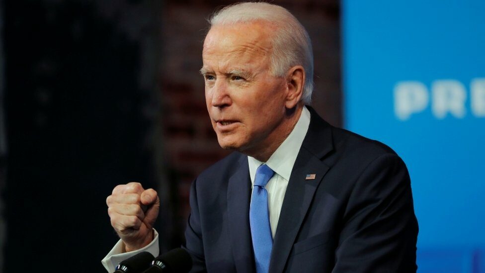 The electorate voted “Joe Biden” as the new US president.