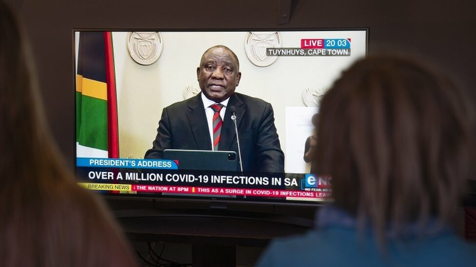 Cyril Ramaphosa makes TV address - 28 December