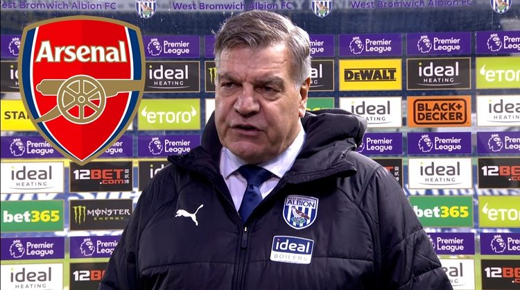 The same level!  Sam Allardyce sees Cannon as Baggies’ mortal rival.