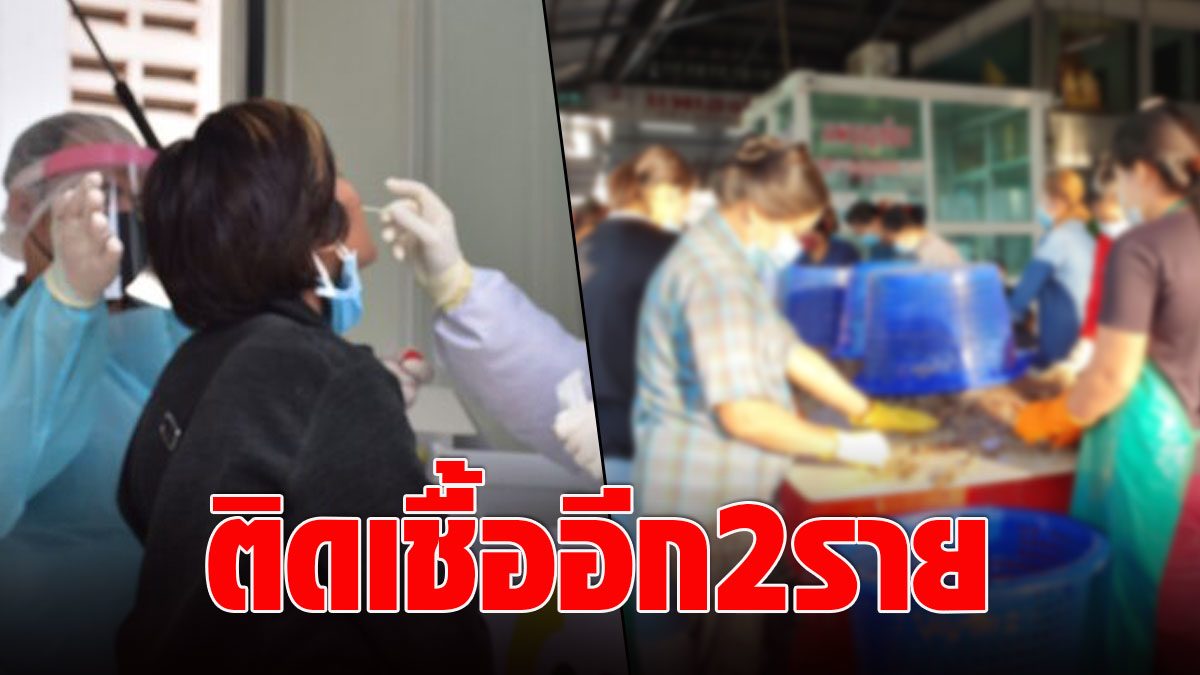 express!  Nakhon Pathom, 2 more COVID cases found, history of exposure to disease, Mahachai shrimp market