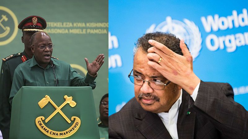 WHO hijacks Tanzania seriously against COVID after leaders claim “chanting” to ward off virus.