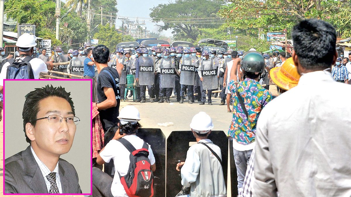 Foreign countries – Burma wade through mobs throughout Thailand – arrested Japanese journalists – fresh news