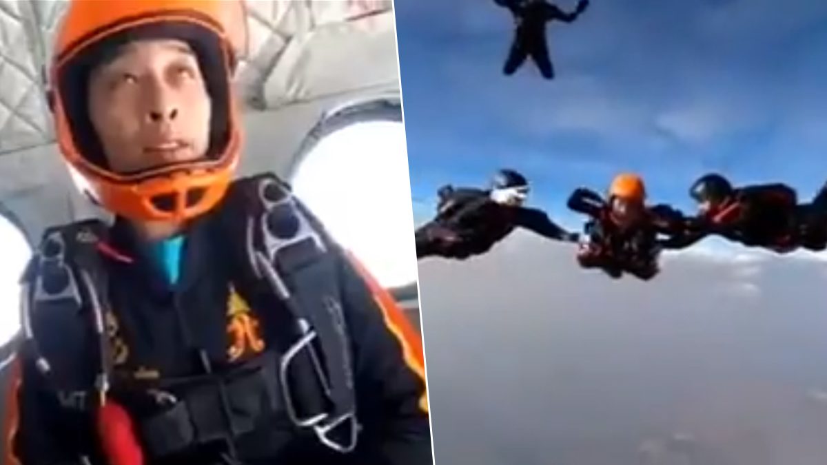 Reveal the clip of Prince Patcharakitiyapa  Advanced parachute training  With the Lopburi special forces – fresh news