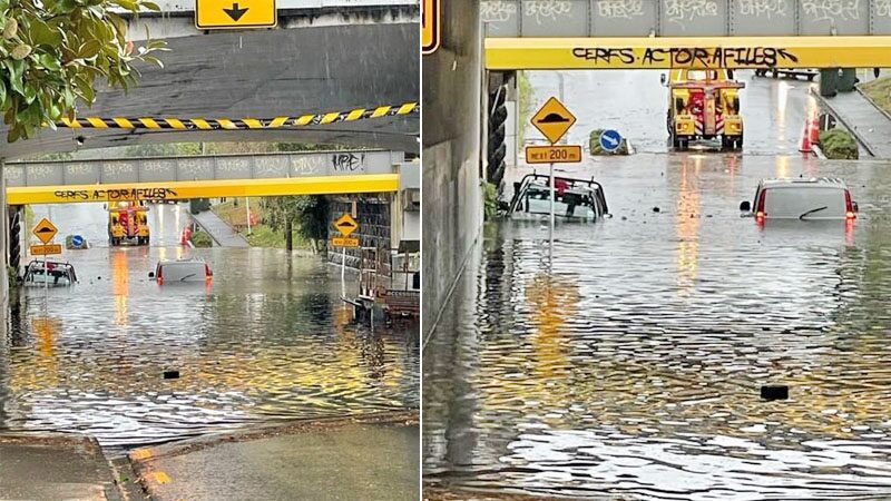 พายุฝนถล่มนิวซีแลนด์!