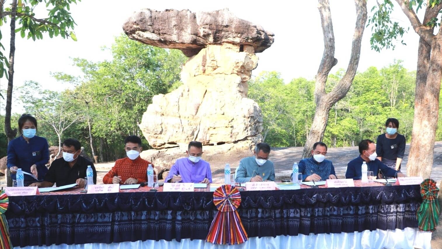 ‘กรมป่าไม้’ร่วมดัน’อุทยานฯภูพระบาท-แหล่งวัฒนธรรมสีมา-วัดพระพุทธบาทบัวบาน’ขึ้นมรดกโลก