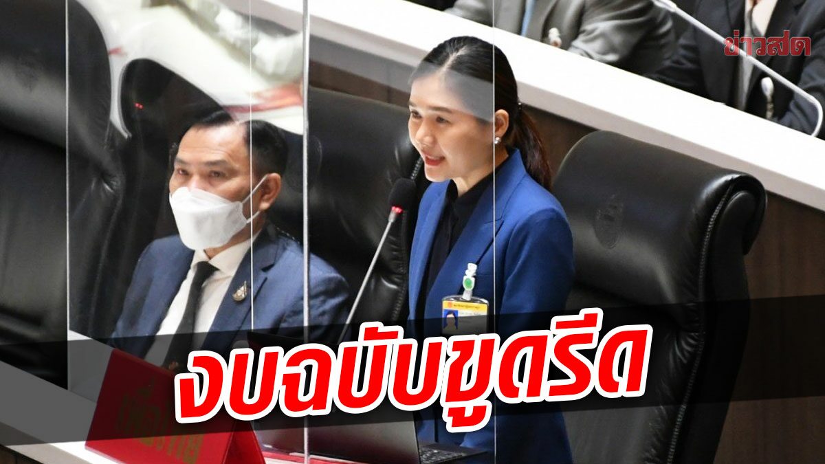 พท. อัดรัฐทำงบฉบับ ขูดรีดประชาชน ชู‘ทักษิณ’ อยู่ยาว 8 ปี เศรษฐกิจไม่เป็นแบบนี้