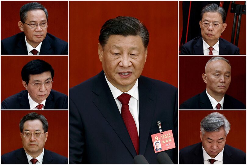 Xi Jinping, Chinese Leader For The Third Term, Launched A New Politburo ...