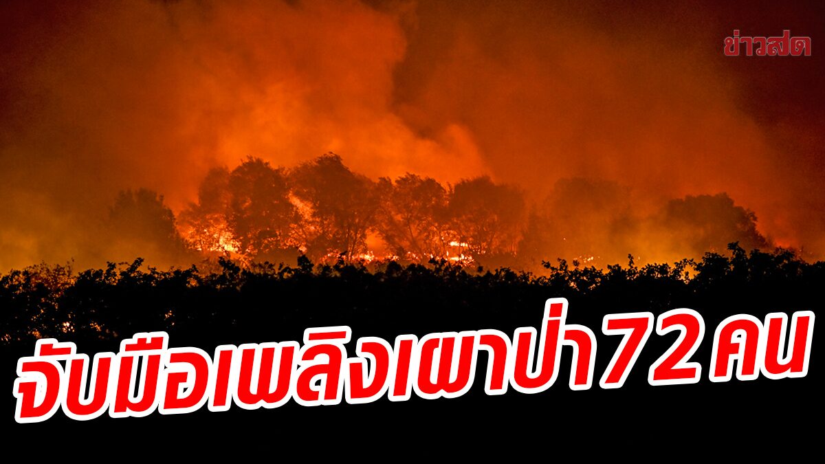 โปรตุเกสจับผู้ก่อเหตุ “เผาป่า” 72 คนแล้วในปีนี้ มากสุดในรอบ 5 ปี-วอด 6.8 แสนไร่!