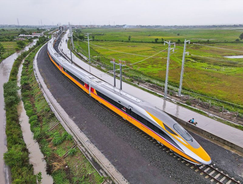 อินโดนีเซียฉลุยทดลอง “ทางรถไฟเร็วสูง” เส้นทางจาการ์ตา-บันดุง