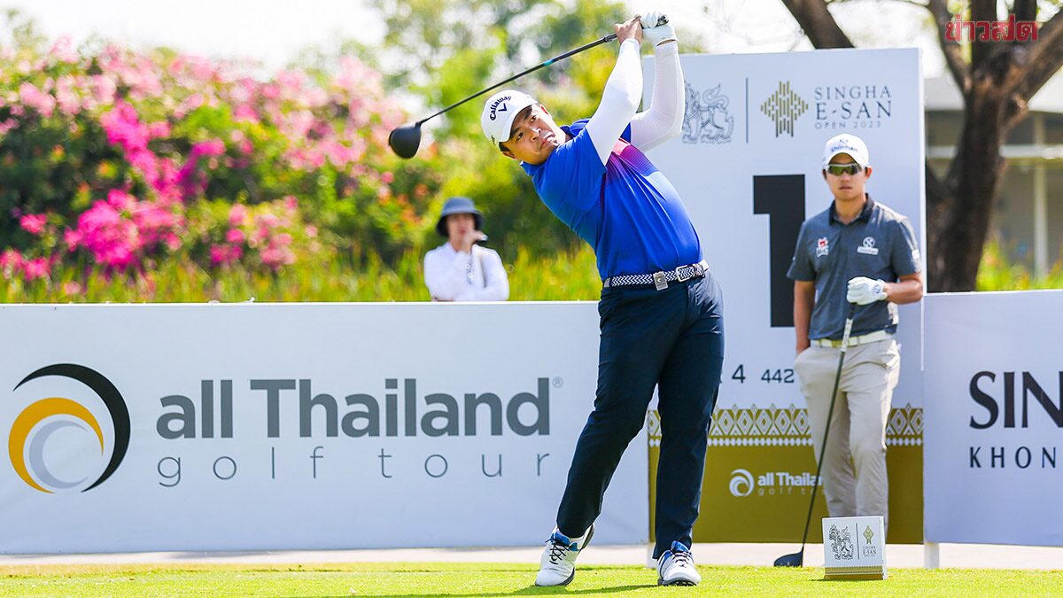 ‘Noppharat’ leads 1 stroke, All Thailand, Singha, Isan Open, third round