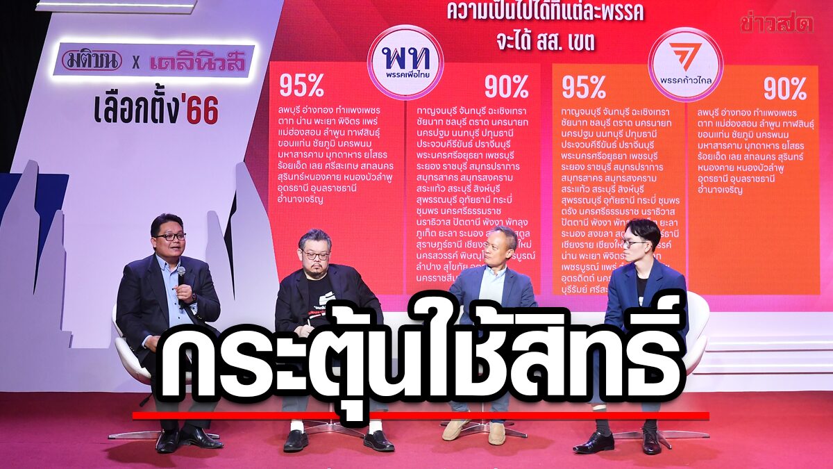 2สื่อยักษ์ วิเคราะห์ผลเลือกตั้ง66 กระตุ้นไปใช้สิทธิ์ เตือนผู้มีอำนาจ ยึดติดมีสิทธิพัง