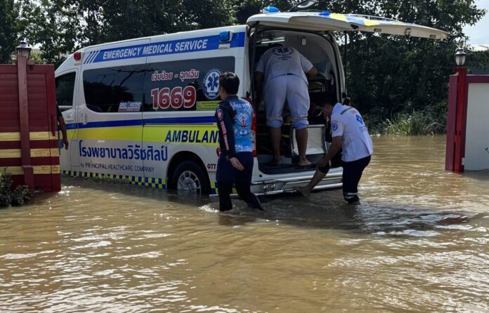 Chumphon businessman dies from electrocution amid flooding | News by Thaiger