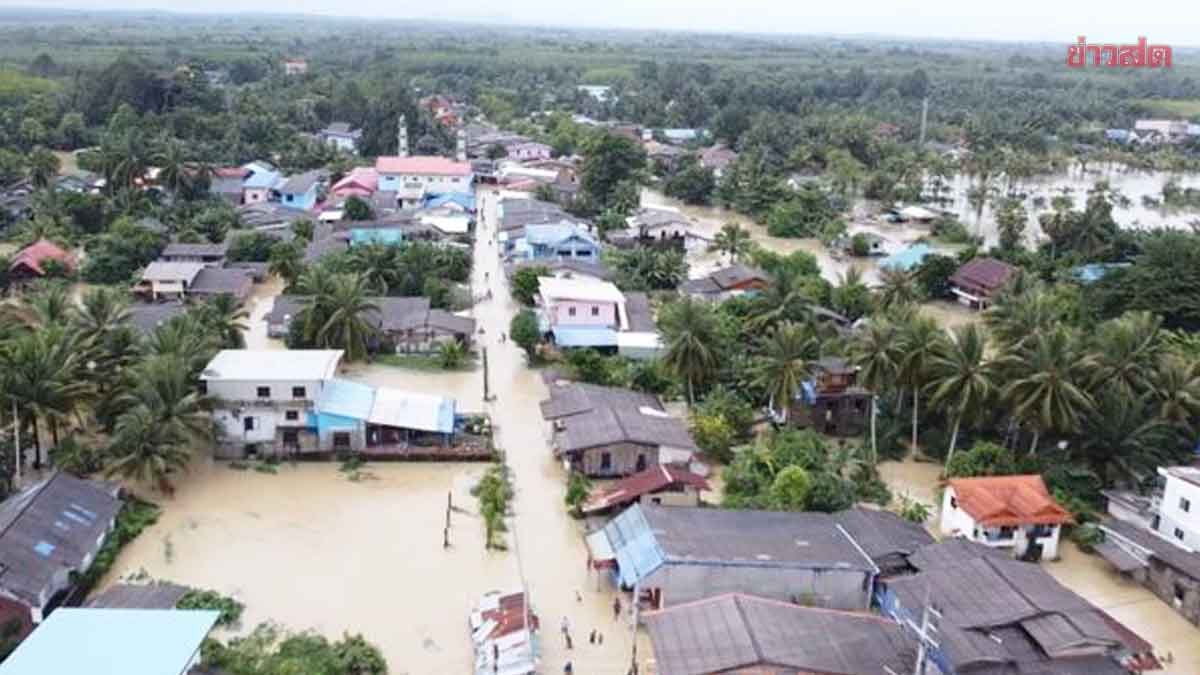 5 จังหวัดใต้ยังท่วม ดับเพิ่มอีก รวม 29 ราย ปภ.สั่งระดมช่วยเหลือประชาชนเต็มที่